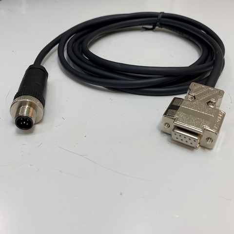 Cáp Connector M12 A-Code Male 5 Pin to DB9 Female CAN-Bus Analyser to NMEA2000 Network Cable Dài 3M 10ft
