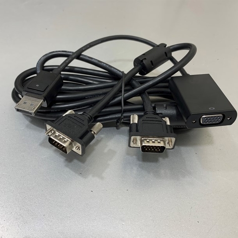Combo Chuyển Đổi Tín Hiệu HP 752661-002 DisplayPort to VGA + VGA 3M TRIPP LITE P502-010-SM Black up to 1920x1080 pixels