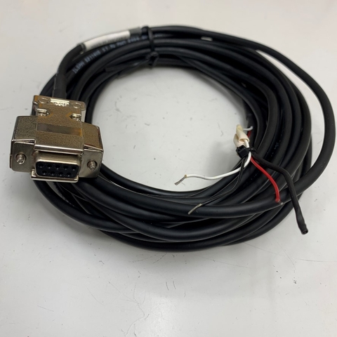 Cáp 7M 23ft CBL-SC1 R-S232C Cable HMI Touch Panel witch PLC Connector Metal Shell Gold Plated DB9 Female to 3 Core Shielded Cable ILSAN E211405 3C x 24AWG(0.2SQ) 80°C 300V