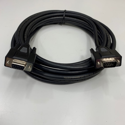 Cáp Điều Khiển AX-RS232C-9P Communication Interface RS232C Shielded Cable DB9 Male to Female Dài 5M 17ft For Servo Link CKD Absodex AX Series TS Type TH Type XS Type witch Computer