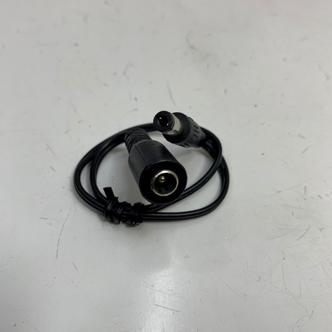 Cáp 0.3M DC Power Extension Cable Max 2A Connector Tip Size 5.5mm x 2.1mm Male to Female Power Cable Cord