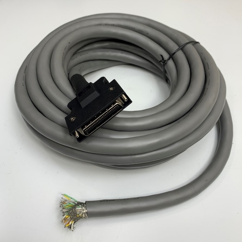 Cáp Điều Khiển Servo Driver X4 PLC Control Cable I/O DV0P4360 Cable Shielded MDR 50 Pin Male to 50 Core (50 x 0.2mm² OD 14mm) Dài 1.5M 5ft For Panasonic Mitsubishi Yaskawa