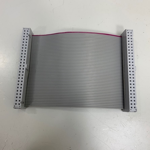 Cáp SCSI IDC 50 Pin 2.54mm Pitch Flat Ribbon Cable Three IDC 2x25 50 Pin Female Dài 10Cm For Industrial IDC Cable