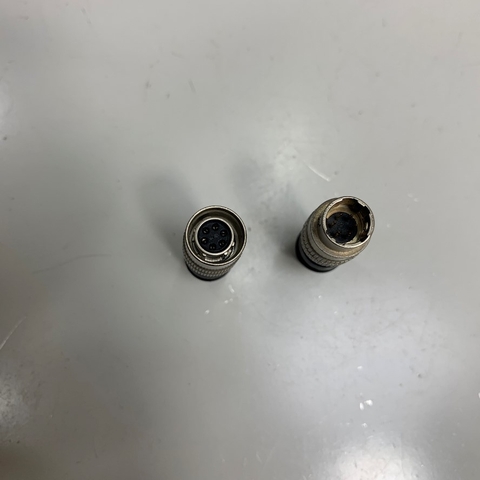 Đầu Jack Original Connector Hirose HR10A-7J-6P(73) 6 Pin Male + HR10A-7P-6S(73) 6 Pin Female Connector Circular