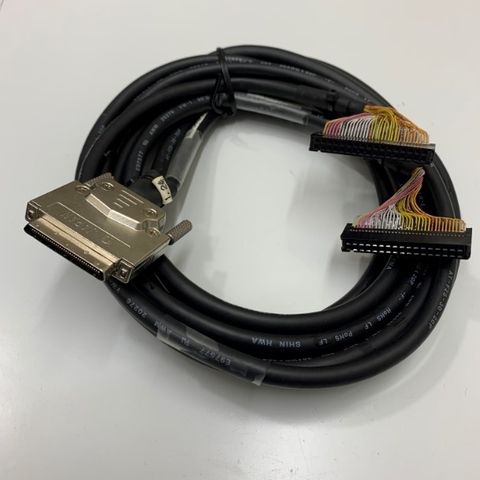 Cáp MMC-CAAI3P2202 7ft Dài 2M Cable SCSI VHDCI 68 Pin Slimline Male to Y Splitter 2 IDC 34 Pin 2.54mm For MMC-BDPO82PNA And MMC-MI10 I/O SERVO SYSTEM & MOTION