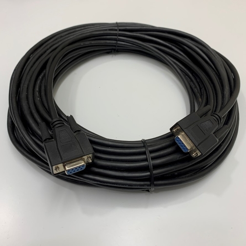 Cáp Điều Khiển DBX 38-0253 Cable Serial RS232 DB9 Female to Female Null Modem Shielded Dài 10M For dbx ZonePRO 641 6x4 Digital Zone Processor And 260