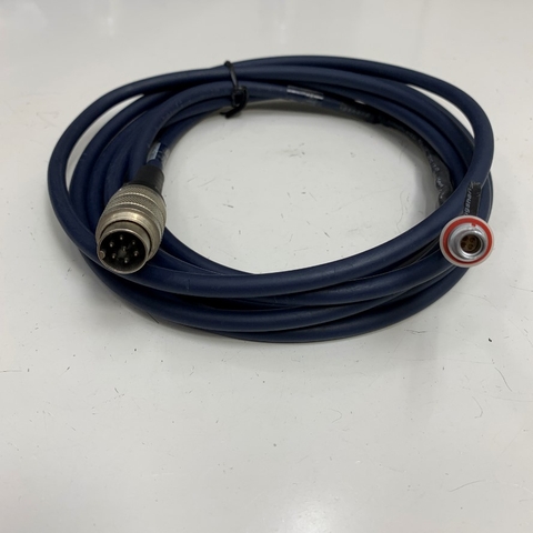 Cáp 3M 10ft AISG Connector M16 7 Pin Male A-coded to LEMO 4 Pin Male Connection Cable