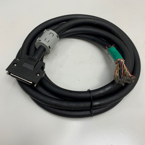 Cáp 10M 33ft Servo Driver X4 PLC Control Cable I/O DV0P4360 Connector MDR 50 Pin Male to 50 Core (50 x 0.2mm² OD 14mm) For Panasonic A5 A6 Series Servo Driver Terminal with Control Cable