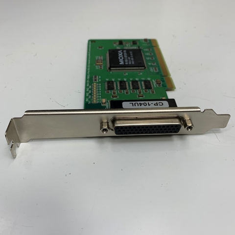 Card PCI Slots Moxa CP-104UL PCI 4X to 4 Port RS232 DB9 Multiport Serial Adapter Không Cáp Đi Kèm