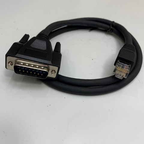 Cáp Điều Khiển Cisco CAB-E1-PRI 72-1225-01 E1 ISDN PRI DB15Male to RJ45 Male Cable Dài 2M 6.5ft