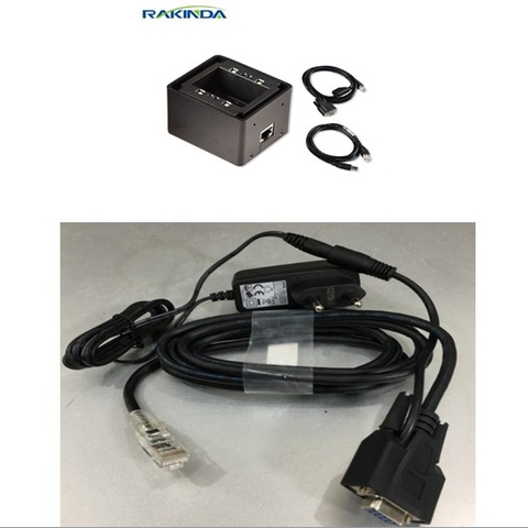 Bộ Cáp Và Sạc Máy Quét Mã Vạch Rakinda RD4500R RD4600 RD4500-20 RD4500I RD4500L Serial RS232 Cable Coiled 5V External Power 1.8M For Điều Khiển Truy Cập/Đầu Karaoke/Khóa/Tự Phục Vụ Nhà Ga/Bán Hàng Tự Động