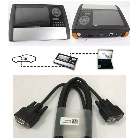 Cáp Truyền Số Liệu Scanner VeDiS II tới PC RS232C DB9 Female to DB9 Female Null Cable Length 1.8M