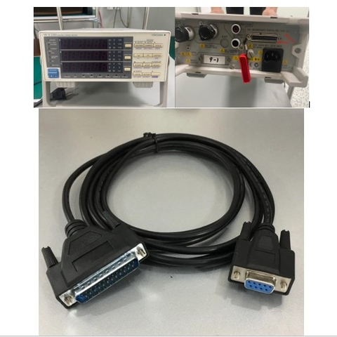 Cáp Kết Nối Yokogawa WT210/WT230 Digital Power Meters Test & Measurement Corporation Với Máy Tính Interface Cable RS232-C DB25 Male to DB9 Female Dài 1.8M