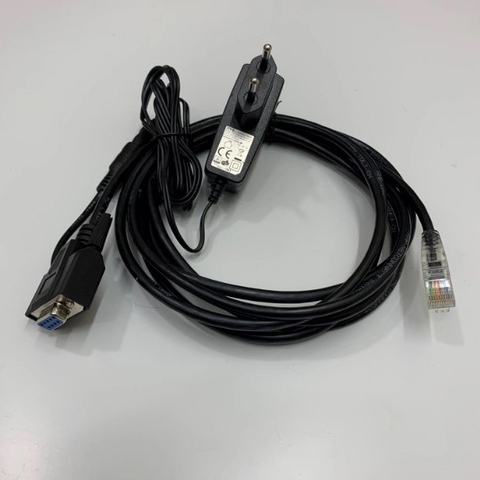 Bộ Cáp Và Sạc Máy Quét Mã Vạch ZEBEX 171-10R432-200 Cable RS232 Shielded Dài 1.8M For ZEBEX  Handheld Barcode Scanner