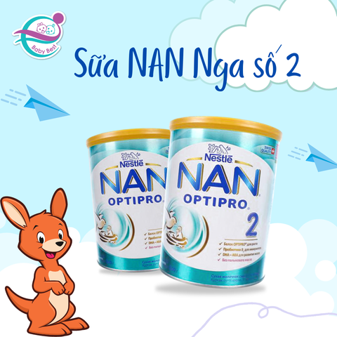 SỮA NAN Nga Số 2 800g cho bé 6 - 12 tháng