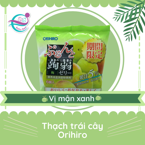 Thạch Orihiro vị mận xanh 120g