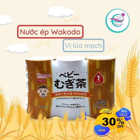 Nước ép Wakodo vị lúa mạch