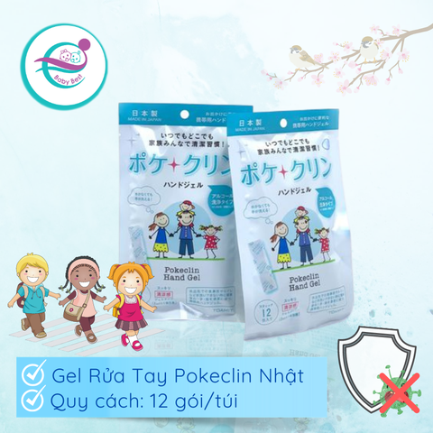 Gel rửa tay Pokeclin