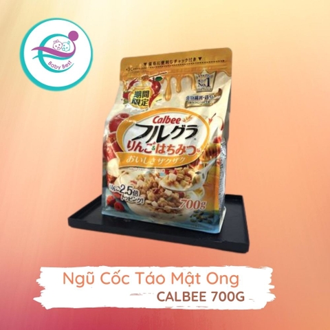 Ngũ cốc Calbee vị táo mật ong 700g (vàng)