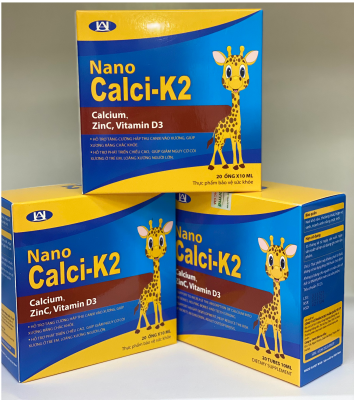 Nano Calci-K2 bổ sung Canxi và Vitamin D3 cho cơ thể