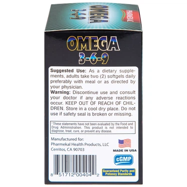 Viên uống dầu cá Omega 3-6-9 Pharmekal