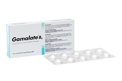Thuốc điều trị suy nhược thần kinh Gamalate B6 20 viên