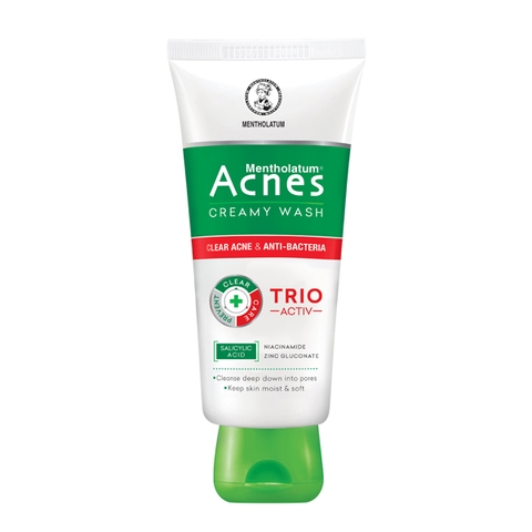 Acnes Creamy Wash – Kem rửa mặt ngăn ngừa mụn 50g