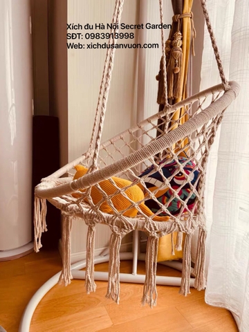 Xích đu Macrame Bắc Âu