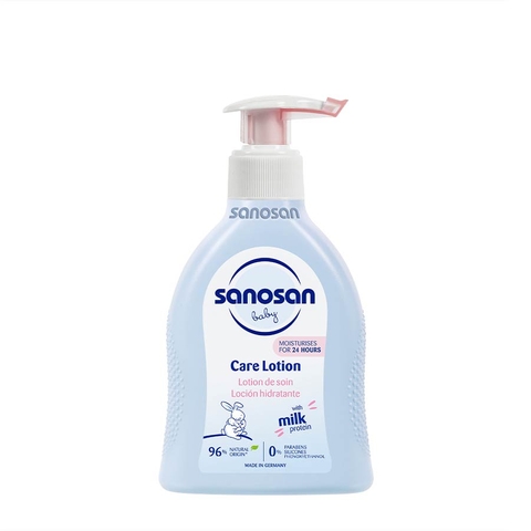 Sữa dưỡng ẩm Sanosan Baby Care Lotion cho da khô và nhạy cảm 200ml