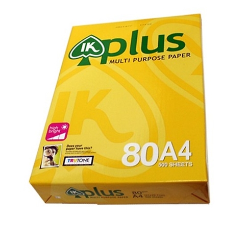 Giấy A4 IK Plus 80 GSM