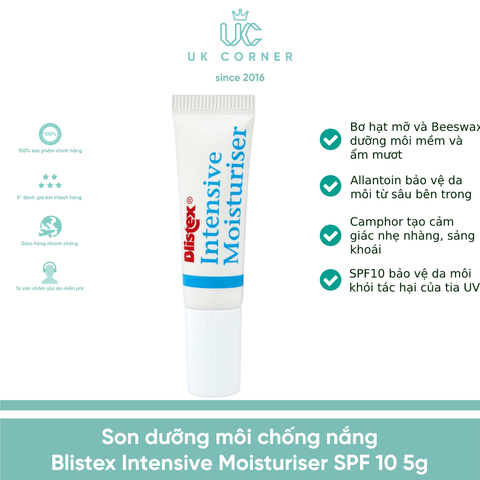 Blistex Intensive Moisturiser SPF 10 5g