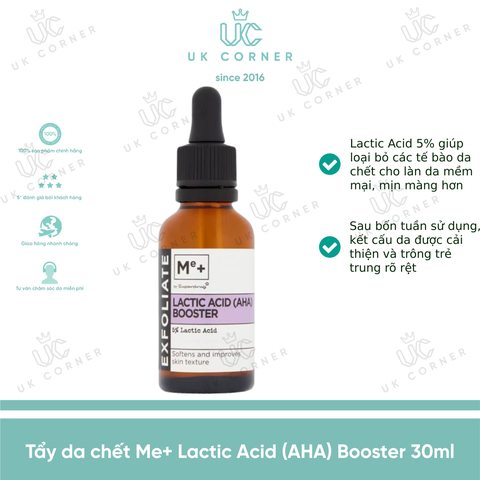 Me+ Lactic Acid (AHA) Booster 30ml