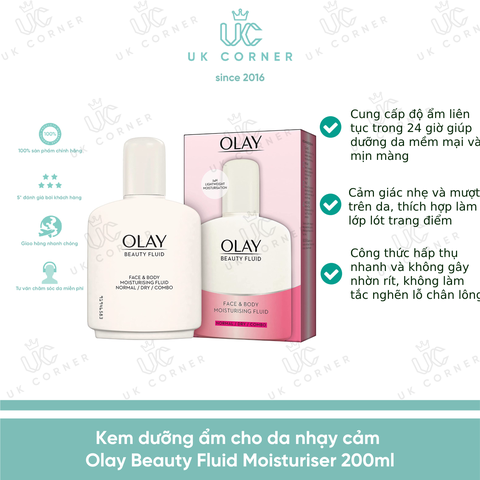 Olay Beauty Fluid Moisturiser