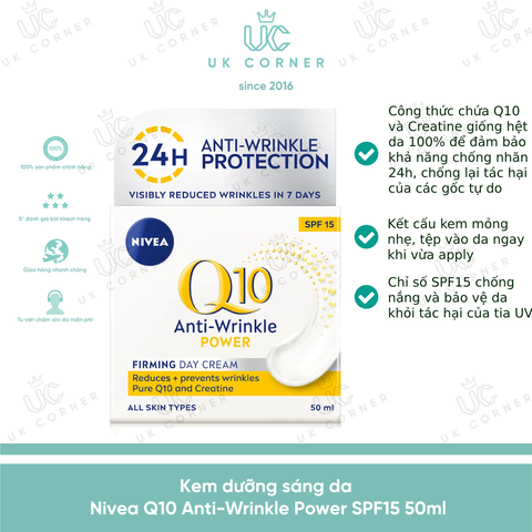 Nivea Q10 Anti-Wrinkle Power 50ml