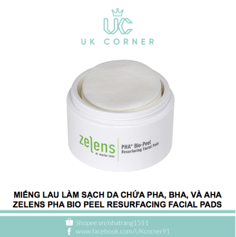 Zelens PHA+ Bio-Peel Resurfacing Facial Pads