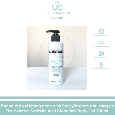 The Solution Salicylic Acid Clear Skin Body Gel