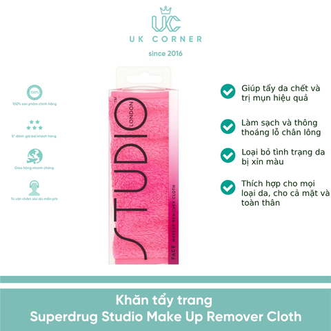 Superdrug Studio Make Up Remover Cloth