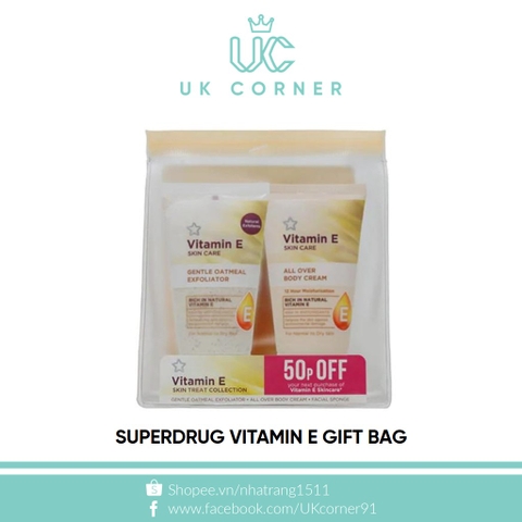 Superdrug Vitamin E Gift Bag
