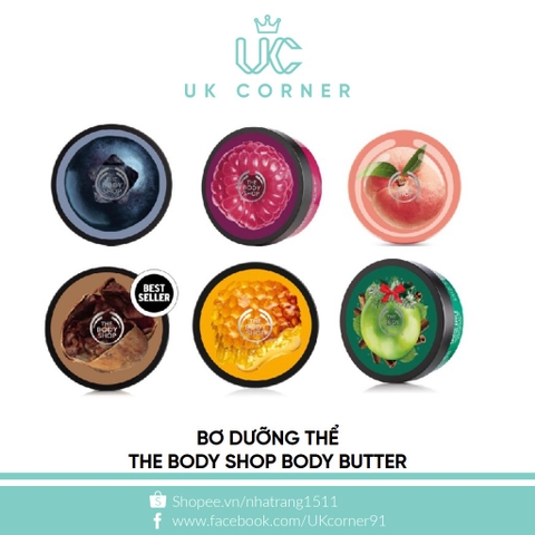 Bơ dưỡng thể Thebodyshop Body Butter