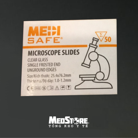 Lam kính hiển vi mài mờ - Microscope Slides