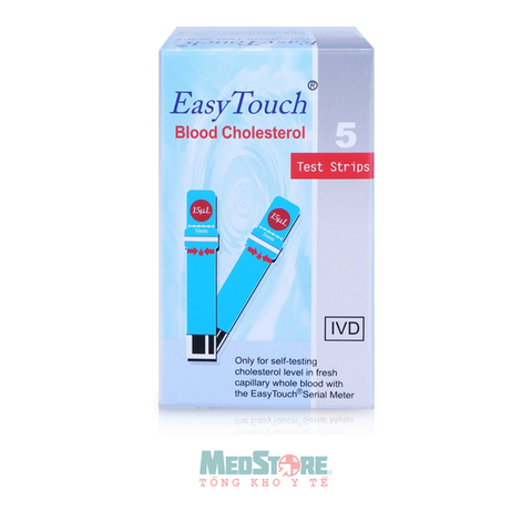 Que thử mỡ máu cho máy đo Rossmax Easy Touch GCU ET322 (5 que)