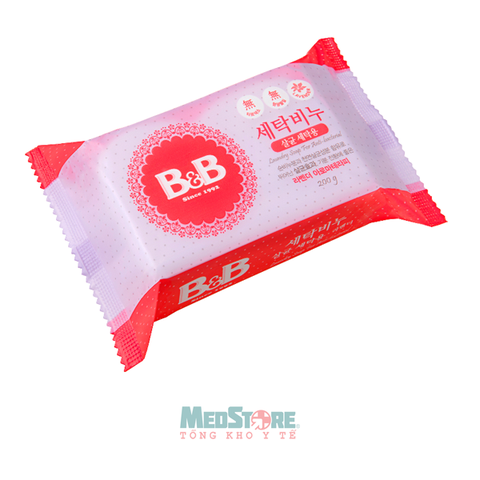 Xà phòng giặt kháng khuẩn dành cho BÉ B&B 200g (B&B Laundry Soap for Anti-bacterial 200g)