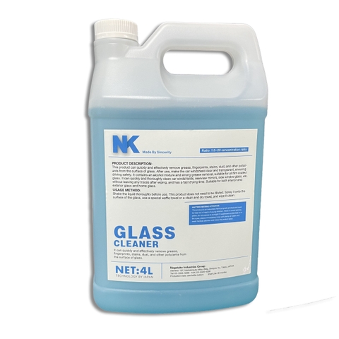 Dung Dịch Lau Kính NK - Glass Cleaner - Can 4L