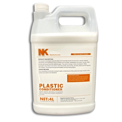Dung Dịch Dưỡng Nhựa Nội Thất NK - Can 4L - Plastic Conditioner