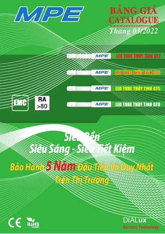 Bảng giá thiết bị điện-Công tắc ổ cắm MPE Tháng 3-2022