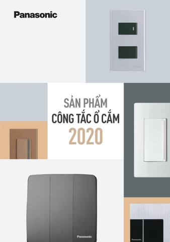 Catalogue tổng hợp công tắc ổ cắm Panasonic