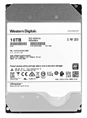 HDD Western Digital Ultrastar 10TB
