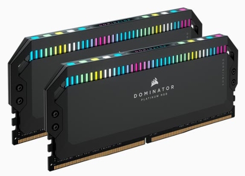 RAM Corsair DOMINATOR PLATINUM RGB 64GB (2x32GB) DDR5 5200MHz Black (CMT64GX5M2B5200C40)