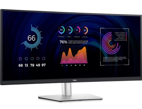 Màn Hình Dell P3424WE (34.14 inch - WQHD - IPS - 60Hz - 5ms - USB TypeC - Curved)