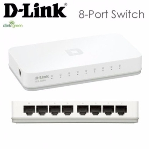 Switch D-link 8 port 10/100Mbps (DES-1008A )